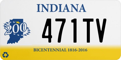 IN license plate 471TV