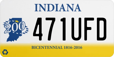 IN license plate 471UFD