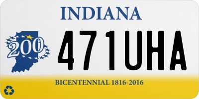 IN license plate 471UHA