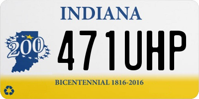 IN license plate 471UHP