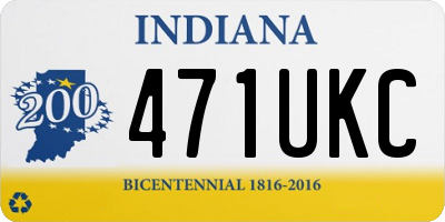 IN license plate 471UKC