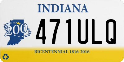 IN license plate 471ULQ