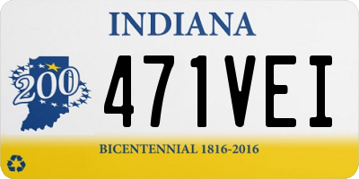 IN license plate 471VEI