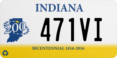 IN license plate 471VI