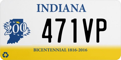 IN license plate 471VP