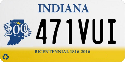 IN license plate 471VUI