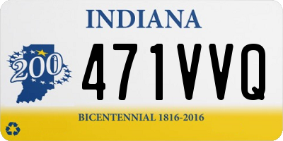 IN license plate 471VVQ