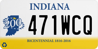 IN license plate 471WCQ