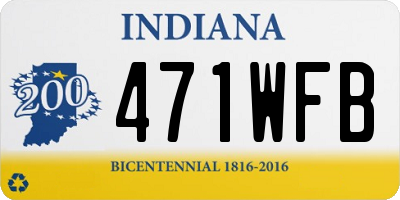 IN license plate 471WFB