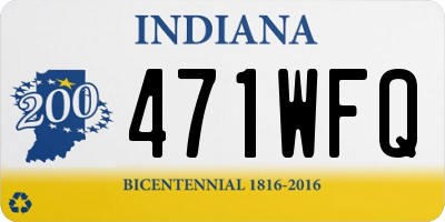 IN license plate 471WFQ