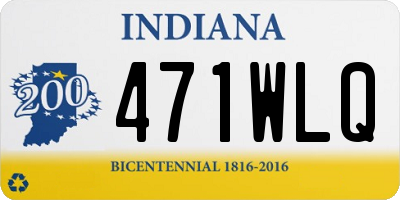 IN license plate 471WLQ