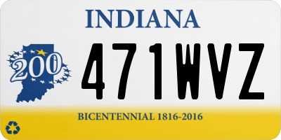 IN license plate 471WVZ