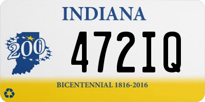 IN license plate 472IQ