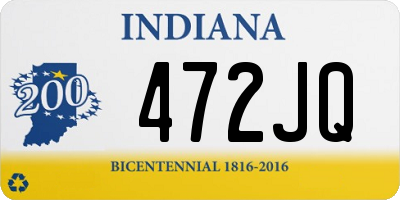 IN license plate 472JQ