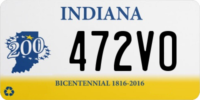 IN license plate 472VO