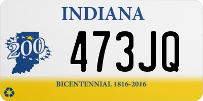 IN license plate 473JQ