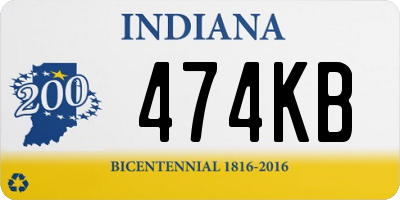 IN license plate 474KB