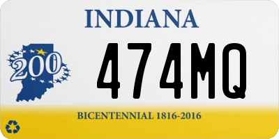 IN license plate 474MQ