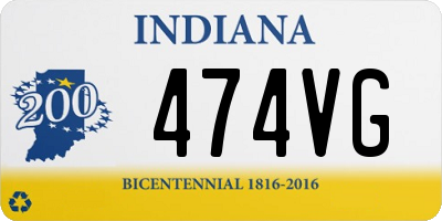 IN license plate 474VG