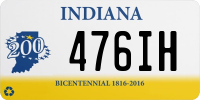 IN license plate 476IH