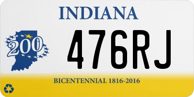 IN license plate 476RJ