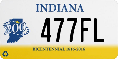 IN license plate 477FL