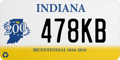 IN license plate 478KB