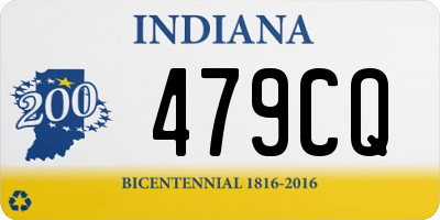 IN license plate 479CQ