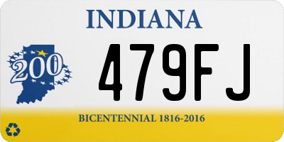 IN license plate 479FJ