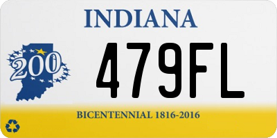 IN license plate 479FL