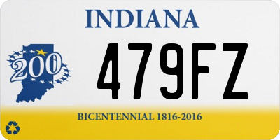 IN license plate 479FZ