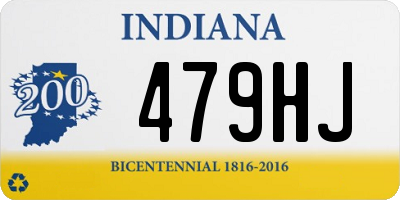 IN license plate 479HJ
