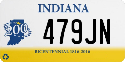 IN license plate 479JN