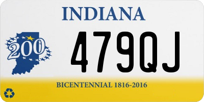 IN license plate 479QJ