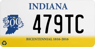 IN license plate 479TC