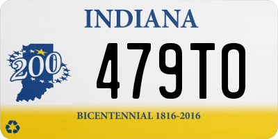 IN license plate 479TO