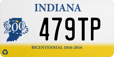 IN license plate 479TP