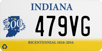 IN license plate 479VG