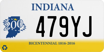 IN license plate 479YJ