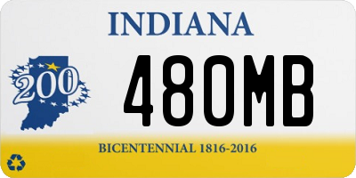 IN license plate 480MB