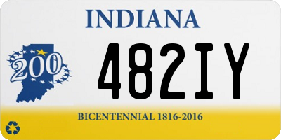 IN license plate 482IY