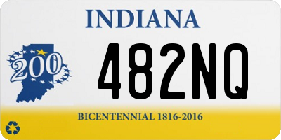 IN license plate 482NQ