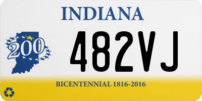 IN license plate 482VJ