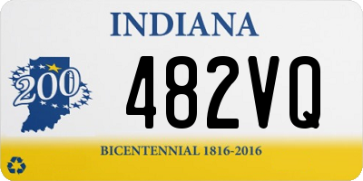 IN license plate 482VQ