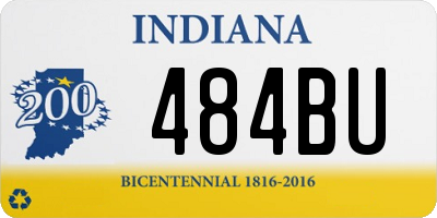 IN license plate 484BU