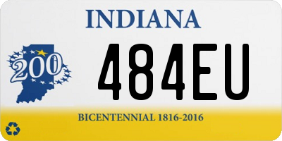 IN license plate 484EU