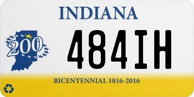 IN license plate 484IH