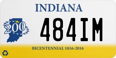 IN license plate 484IM