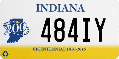 IN license plate 484IY