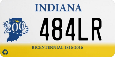 IN license plate 484LR